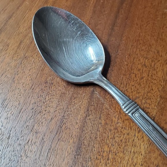 International Roxbury Place Oval Soup Spoon stainless steel 7” replacement - Picture 3 of 11